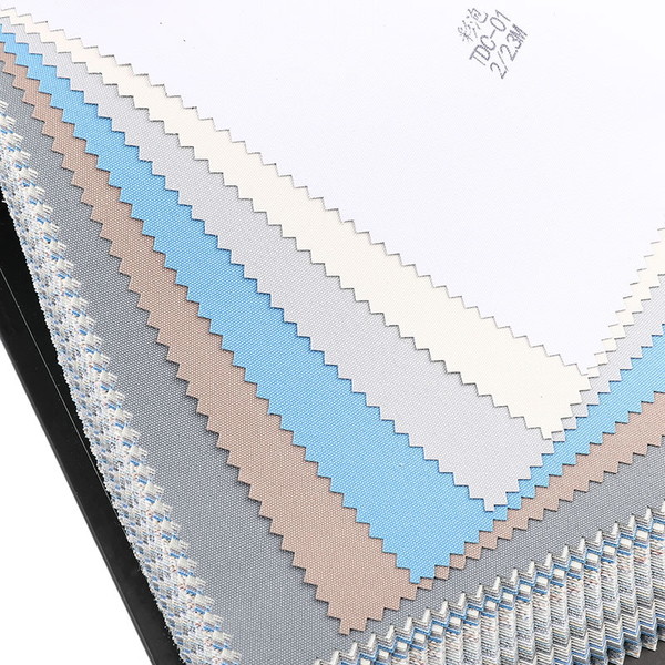 TDC 200/230cm 泡沫彩色涂层 100% 遮光卷帘布